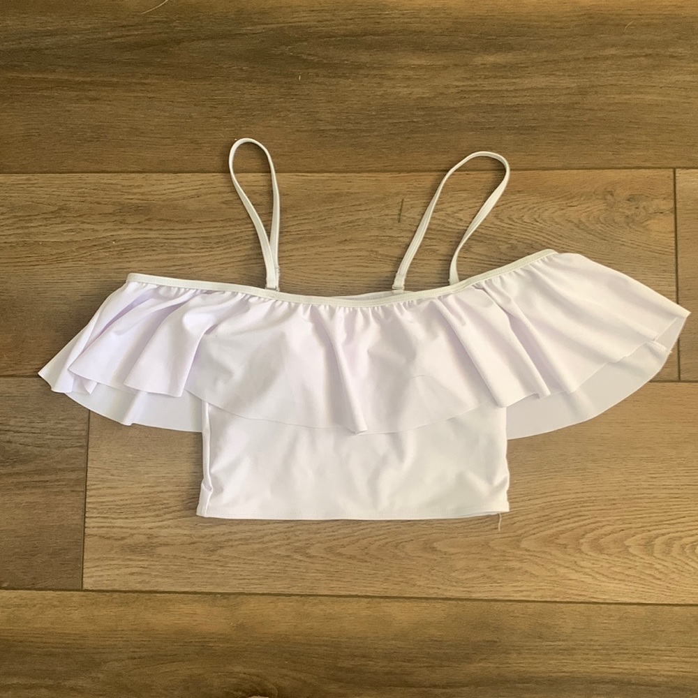 Off the shoulder bathing suit top